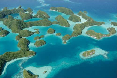 Palau Islands, one of the place where Survivor! takes place